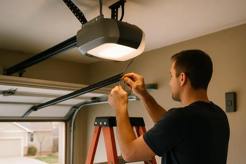 Garage Door Spring Repair in Coral Gables
